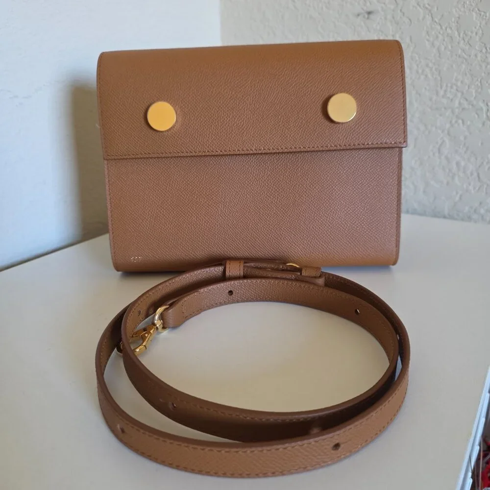 RSVP Paris Duo bag in grained cognac - Picture 15 of 16